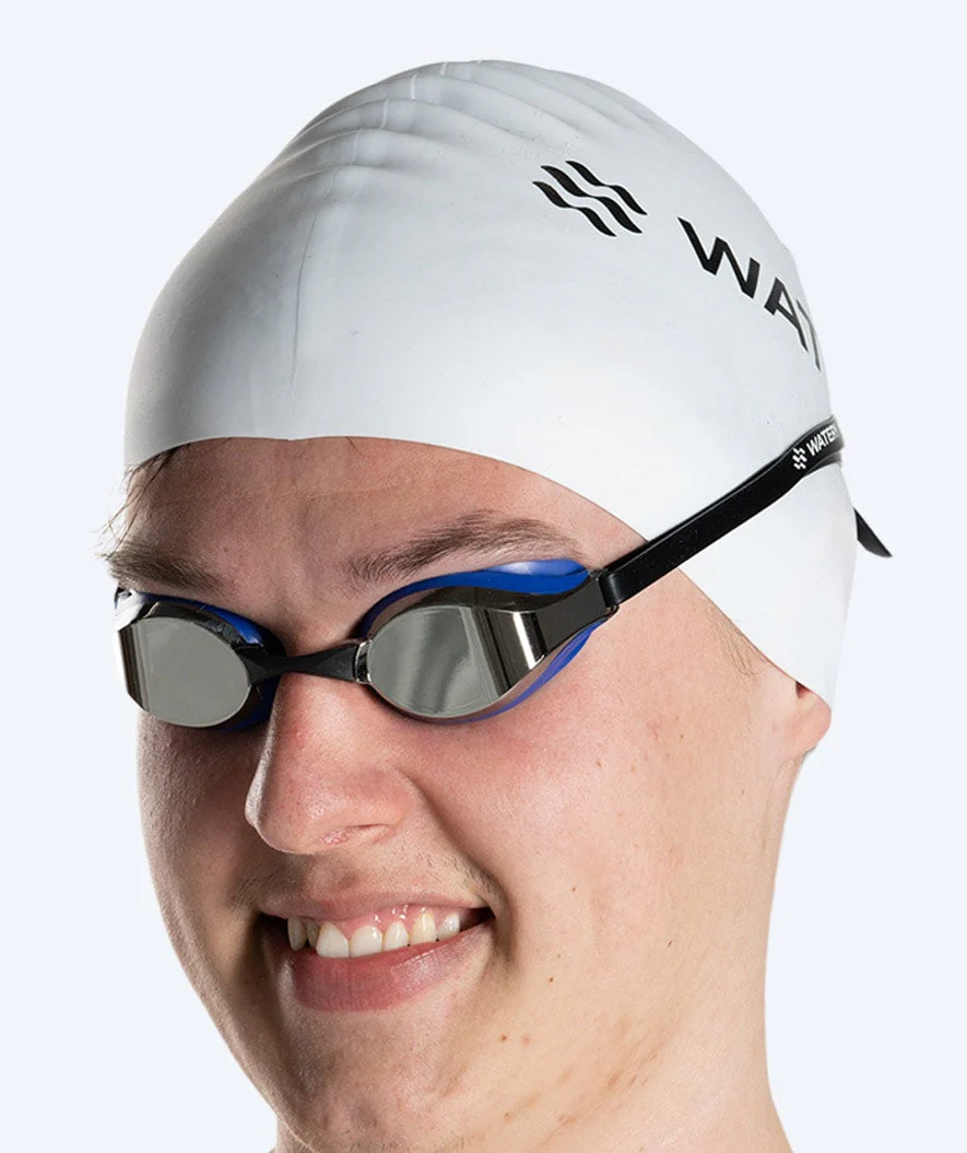 Watery Elite swimming goggles - Poseidon Mirror - Blue/silver - Image 10