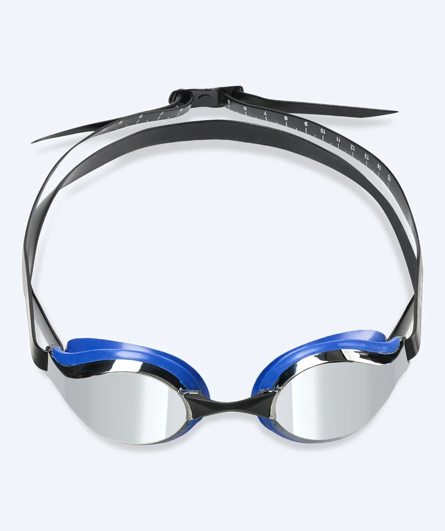 Watery Elite swimming goggles - Poseidon Mirror - Blue/silver - Image 2