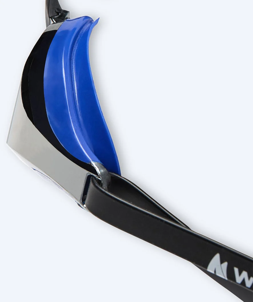 Watery Elite swimming goggles - Poseidon Mirror - Blue/silver - Image 5