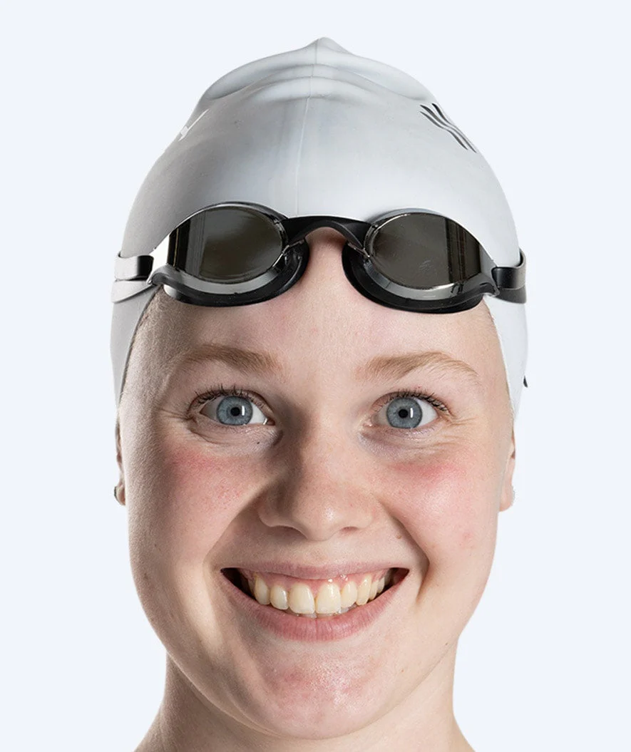 Watery Elite swimming goggles - Poseidon Mirror - Black/silver - Image 8
