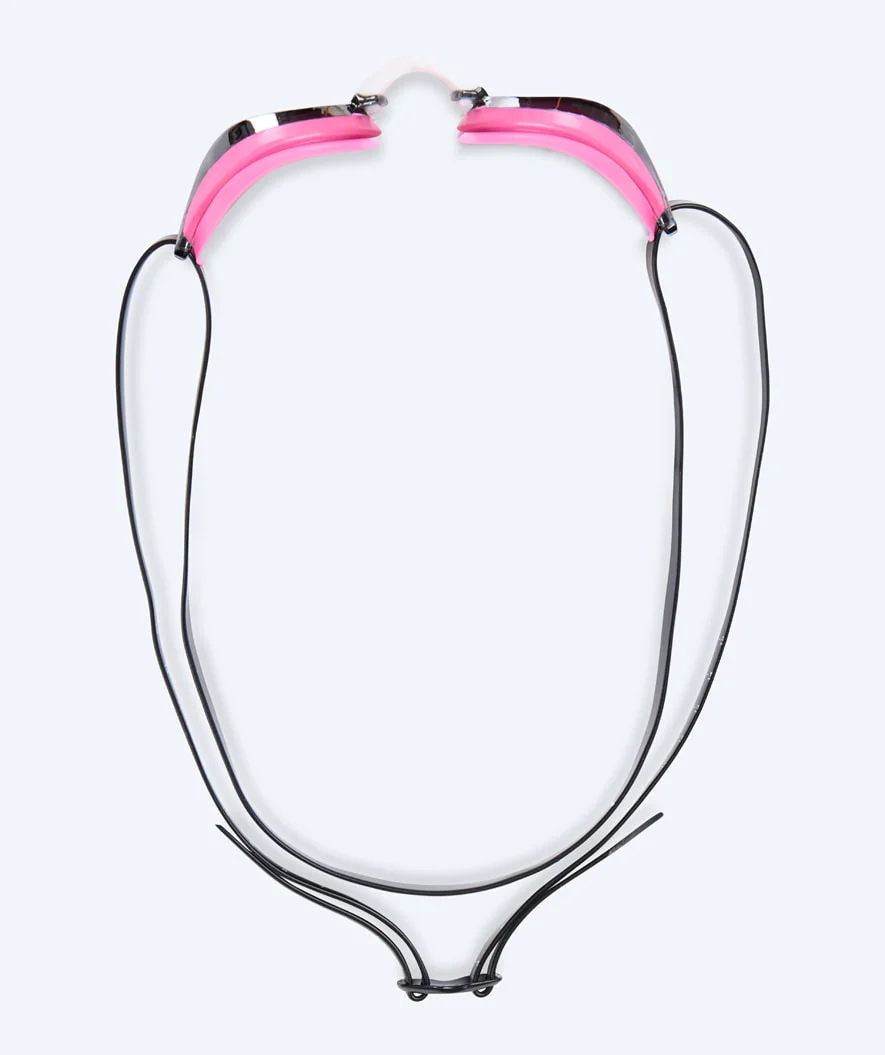 Watery Elite swimming goggles - Poseidon Mirror - Pink/silver - Image 3