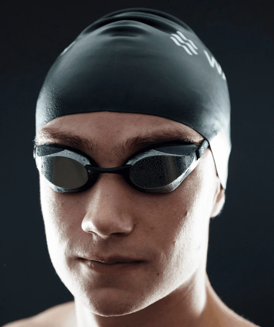 Watery Elite swimming goggles - Poseidon Ultra Mirror - Black/silver - Image 10