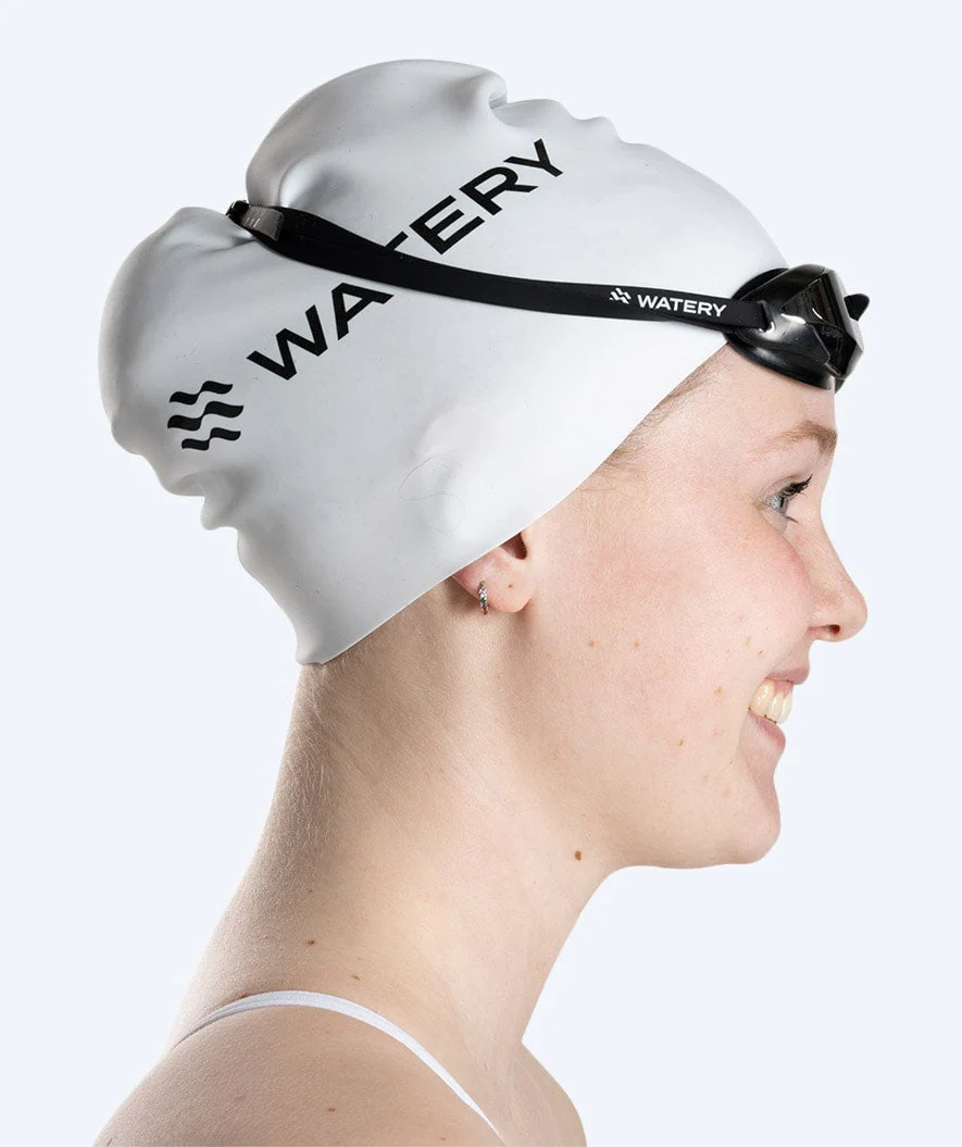 Watery Elite swimming goggles - Poseidon Ultra Mirror - Black/silver - Image 13