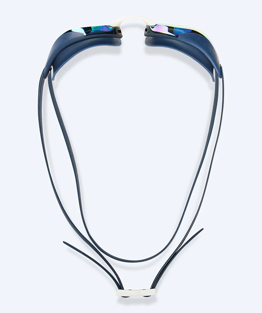 Watery Elite swimming goggles - Poseidon Ultra Mirror - Dark blue/gold - Image 3