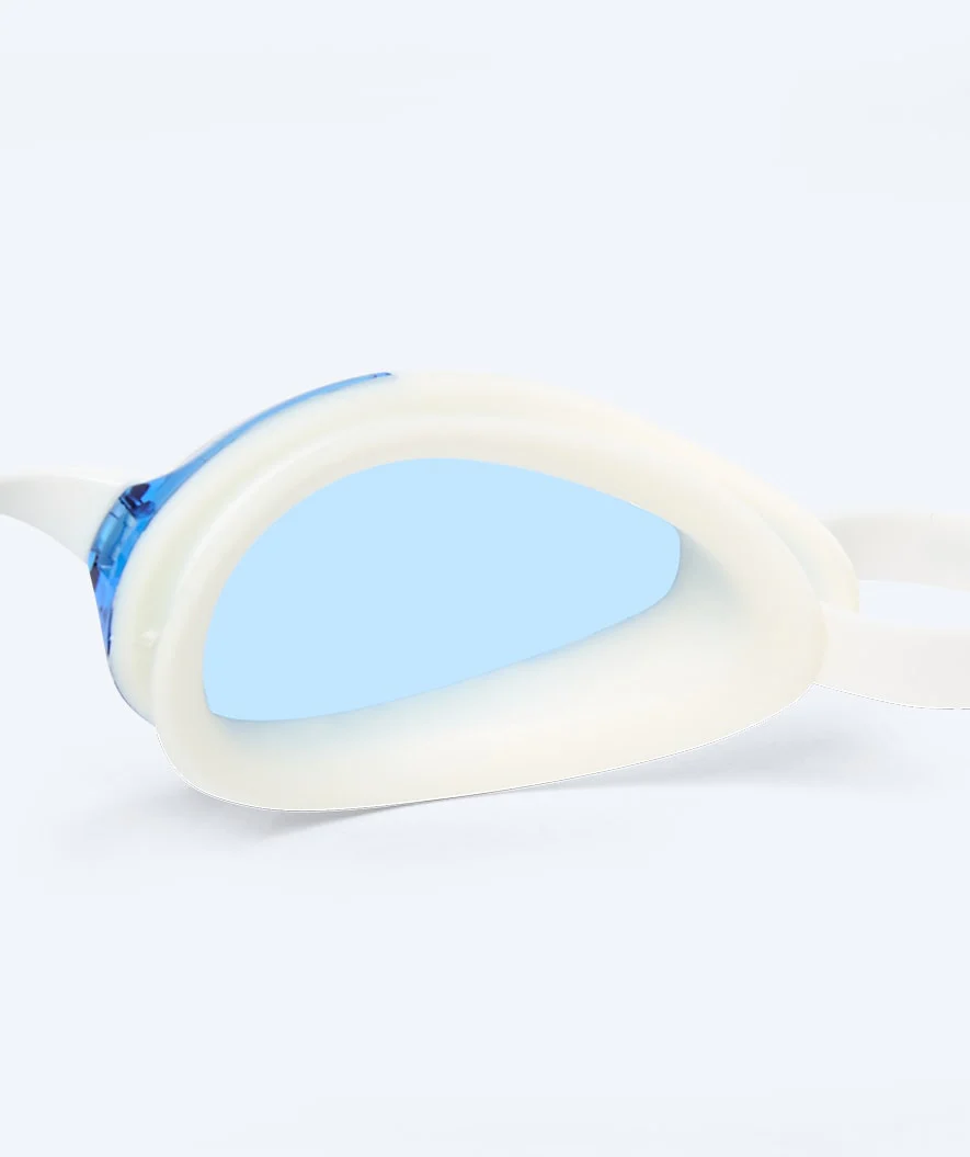 Watery Elite swimming goggles - Poseidon Ultra - White/blue - Image 5