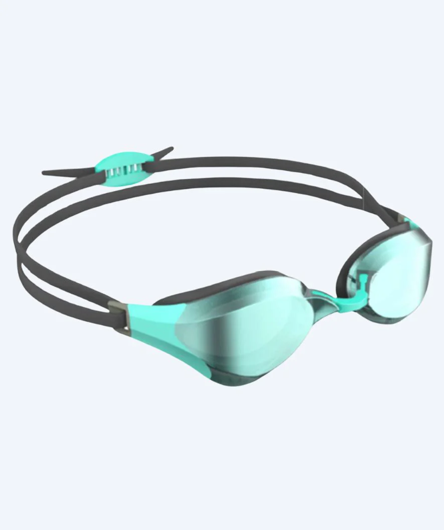 Watery Elite swimming goggles - Rattle Pro Mirror - Green/green