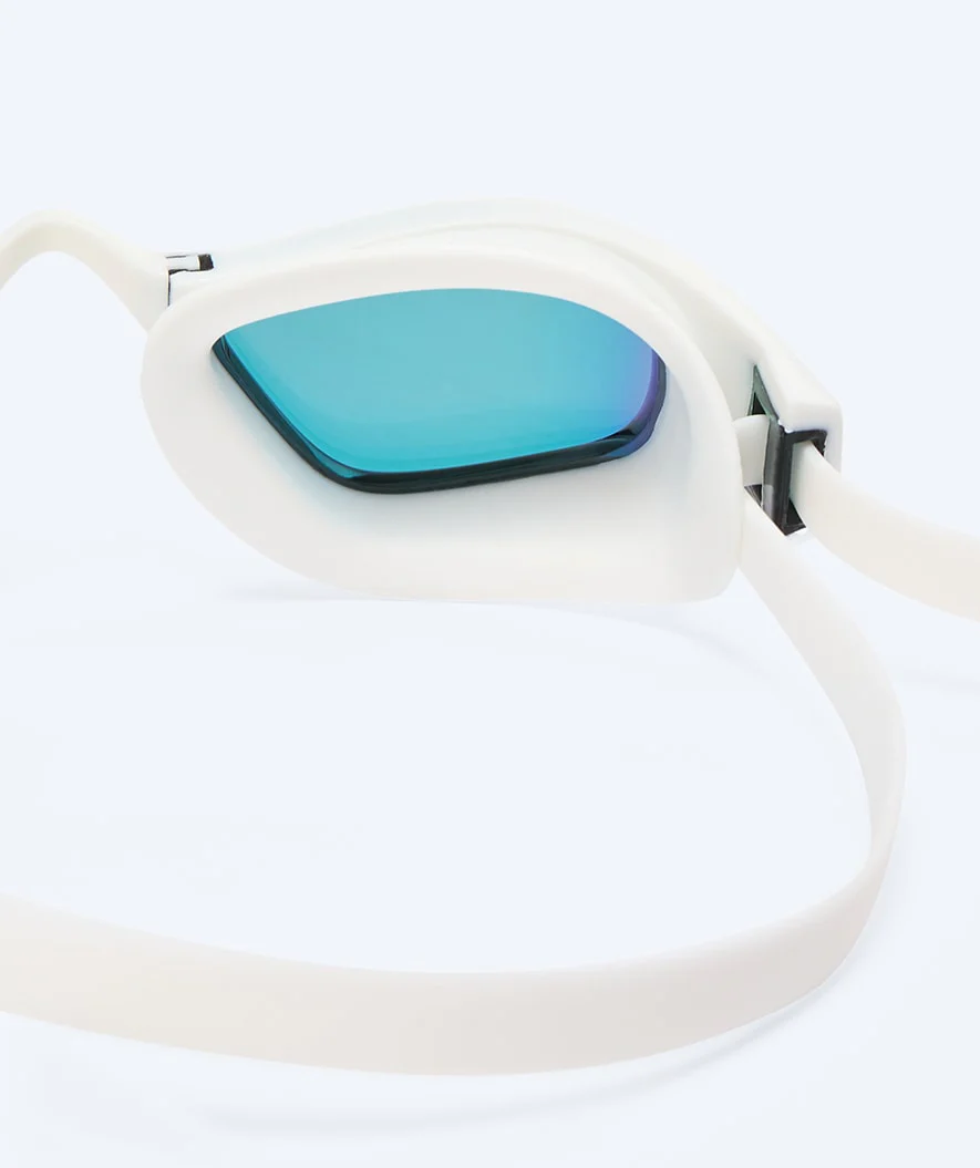 Watery Elite swimming goggles - Storm Racer Mirror - White/gold - Image 6