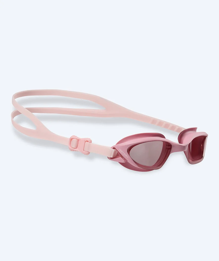 Watery training swimming goggles - Saunton - Pink/pink
