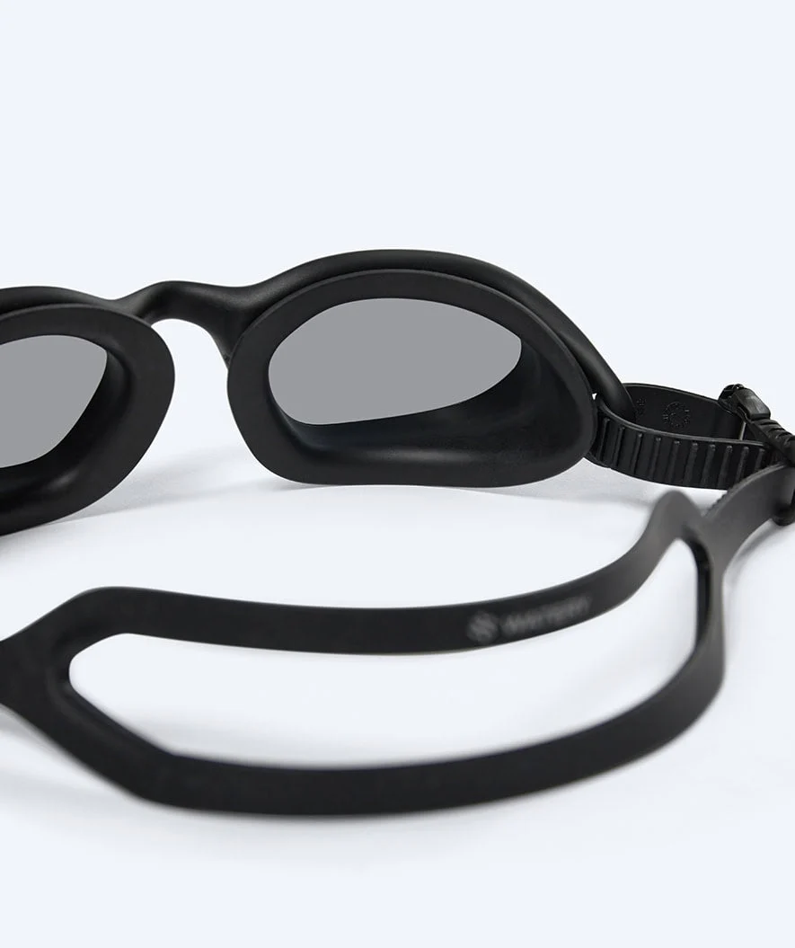 Watery training swimming goggles - Sonar - Black (Smoke lens) - Image 6