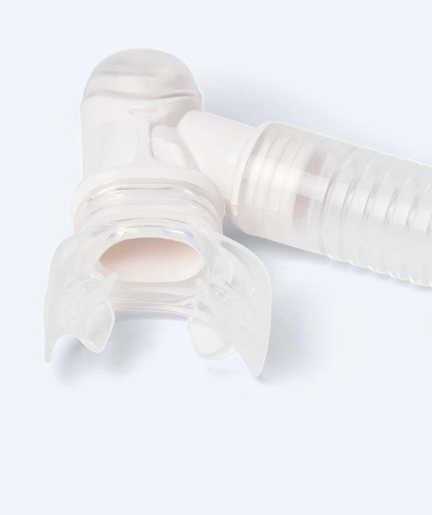 Watery full-dry snorkel for adults - Hudson - White - Image 5