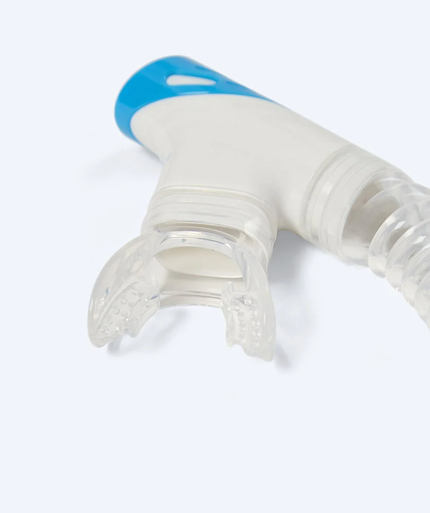 Watery full-dry snorkel for kids - Triton 2.0 - Blue - Image 3