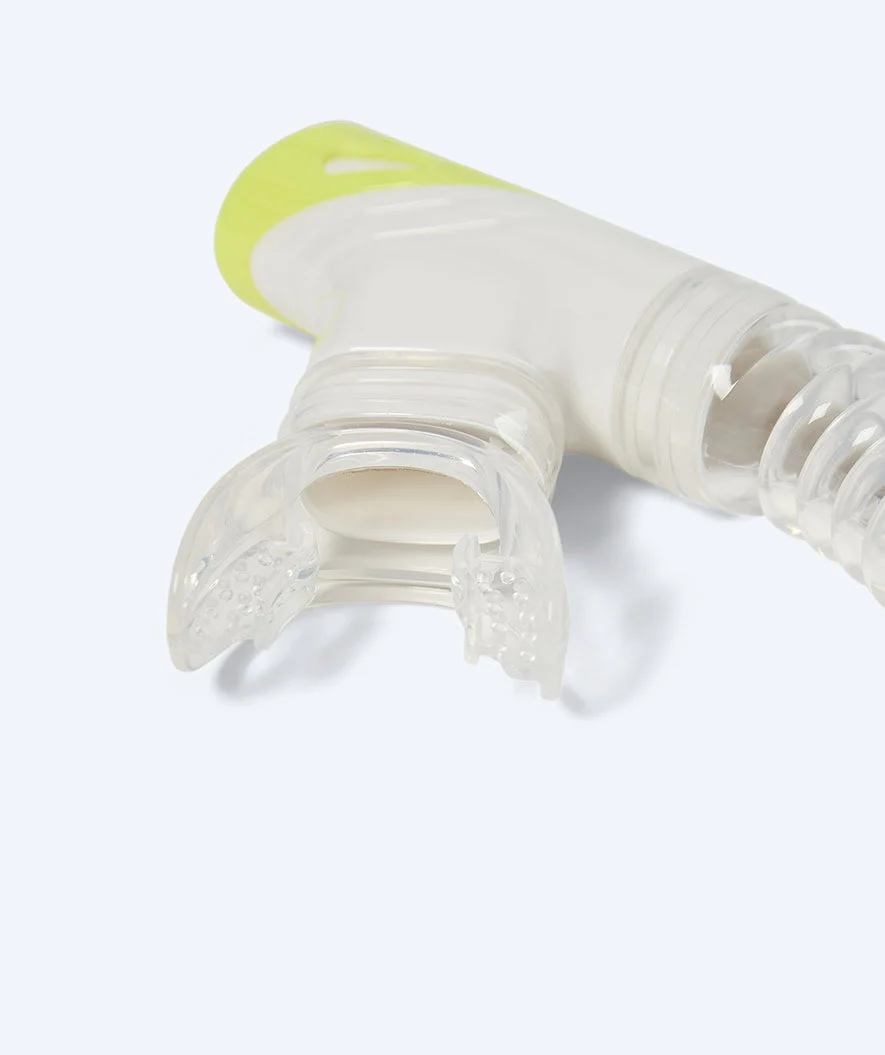 Watery full-dry snorkel for kids - Triton 2.0 - Yellow - Image 3