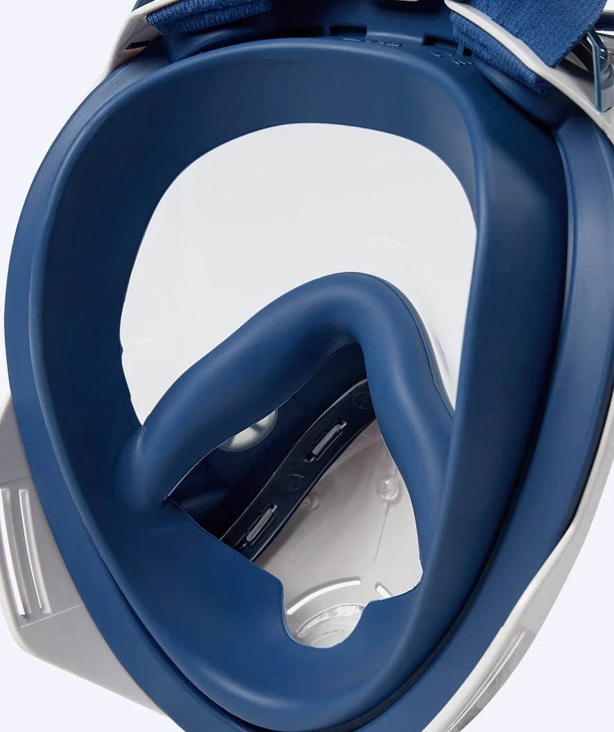 Watery full face diving mask for adults - Oxygen - Blue - Image 5