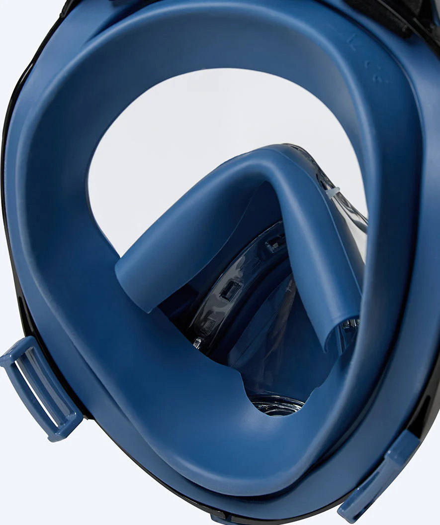 Watery full face diving mask for adults - Ocean Pro - Dark blue - Image 5