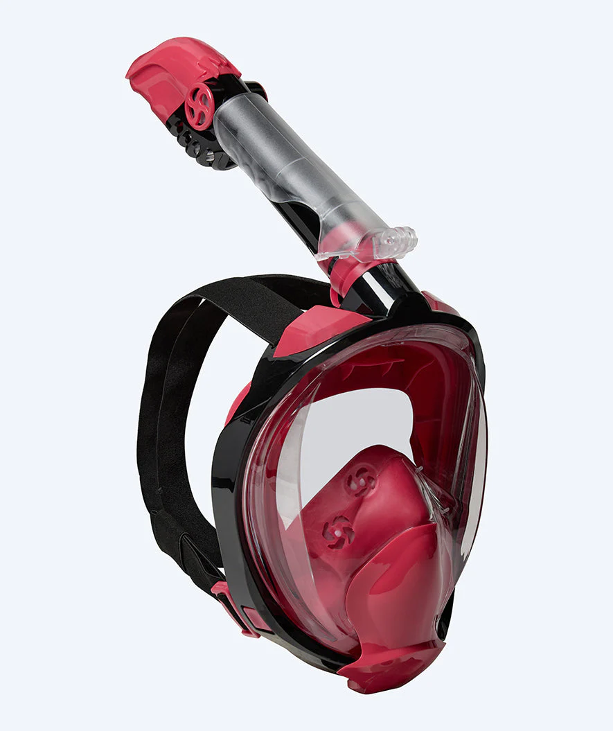 Watery full face diving mask for adults - Ocean Pro - Red