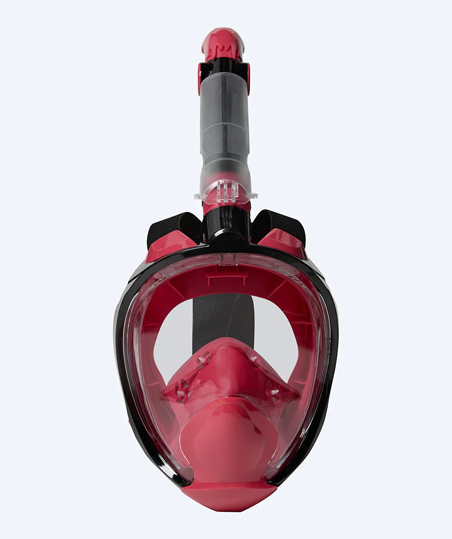 Watery full face diving mask for adults - Ocean Pro - Red - Image 3