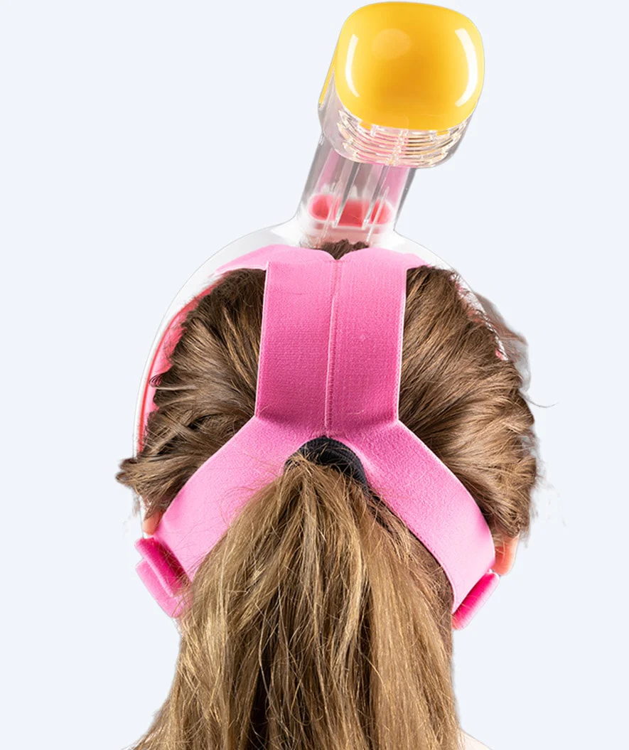 Watery full face diving mask for adults - Oxygen - Pink - Image 11