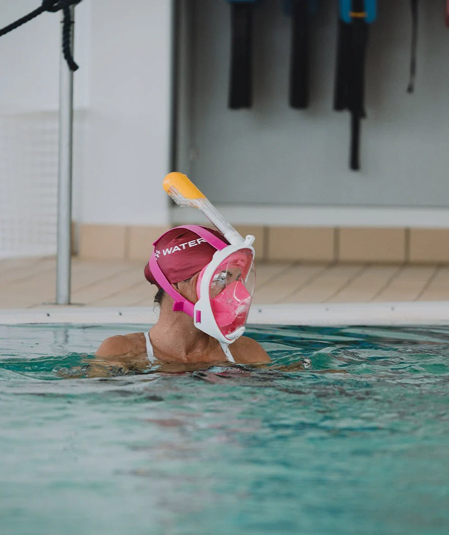 Watery full face diving mask for adults - Oxygen - Pink - Image 13