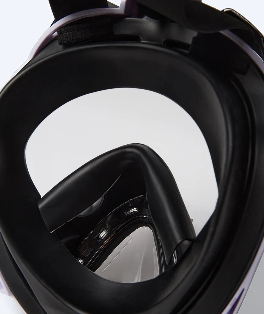 Watery full face diving mask for kids - Ocean Pro - Black - Image 5