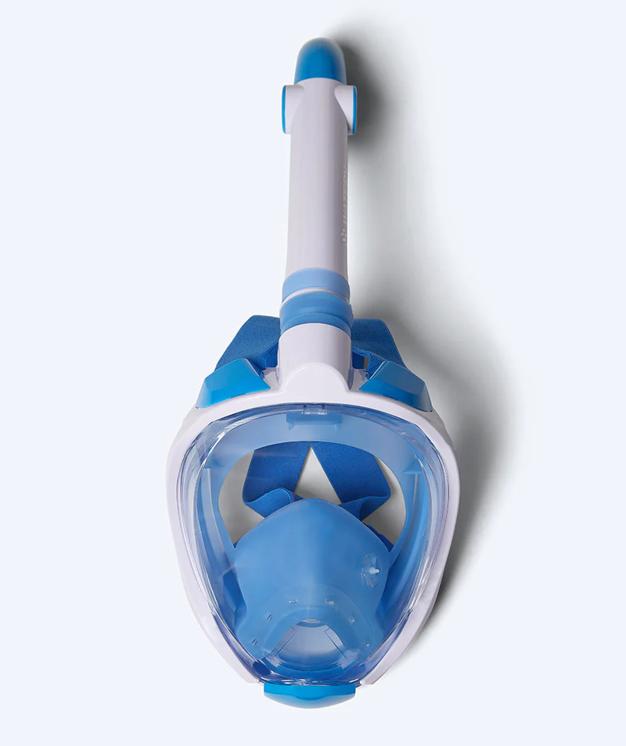 Watery full face diving mask for kids - Ocean Pro - Blue - Image 2