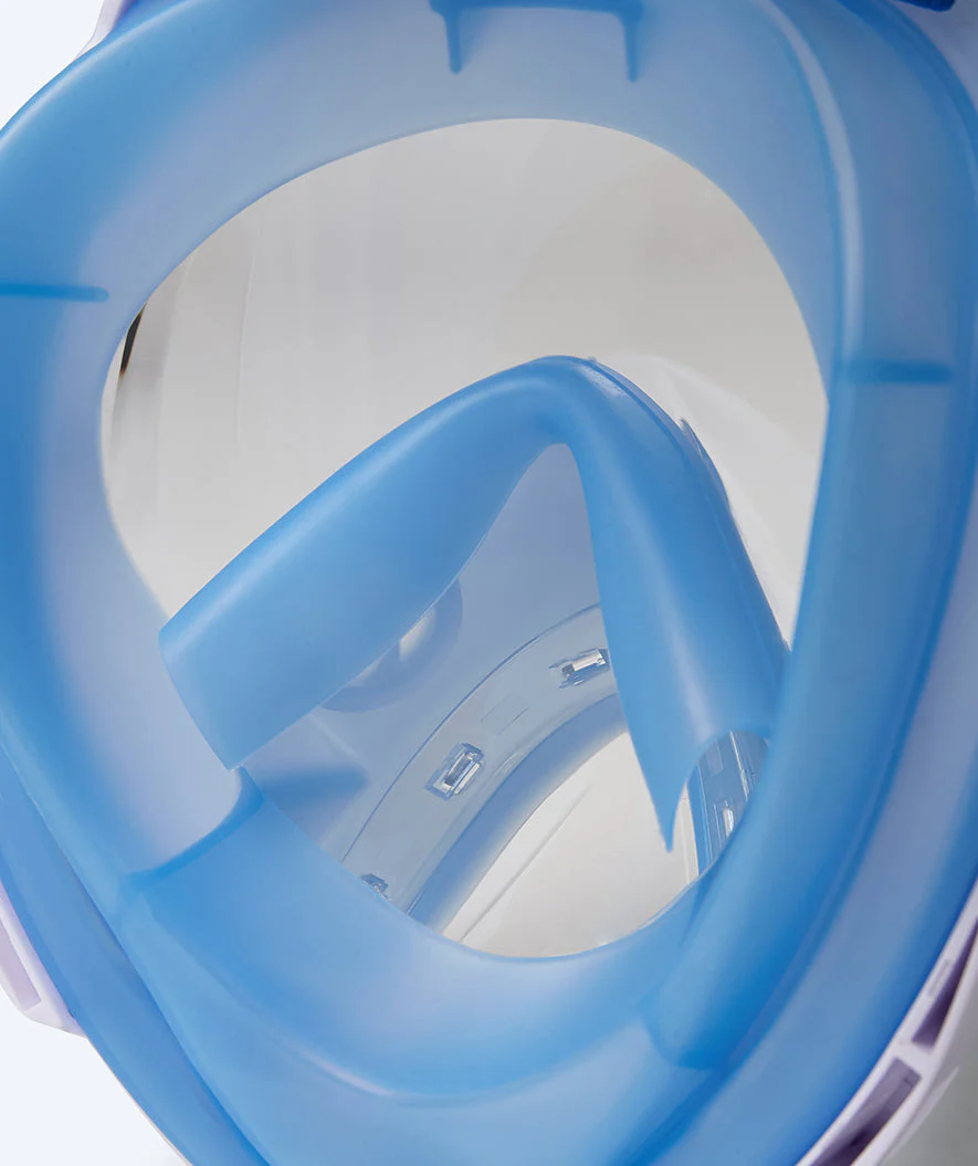 Watery full face diving mask for kids - Ocean Pro - Blue - Image 5