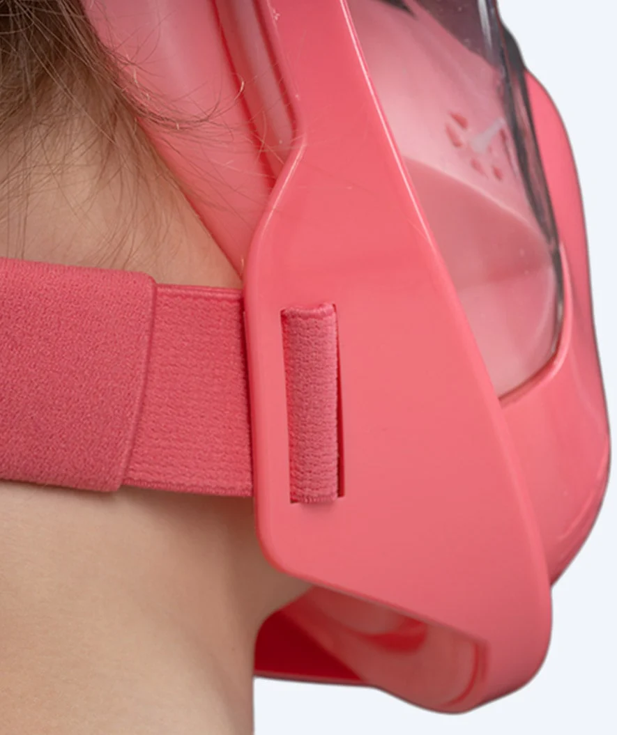 Watery full face diving mask for kids - Oxygen - Atlantic Pink - Image 11