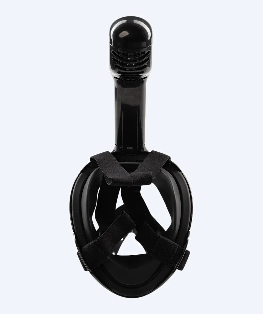 Watery full face diving mask for kids - Oxygen - Black - Image 2