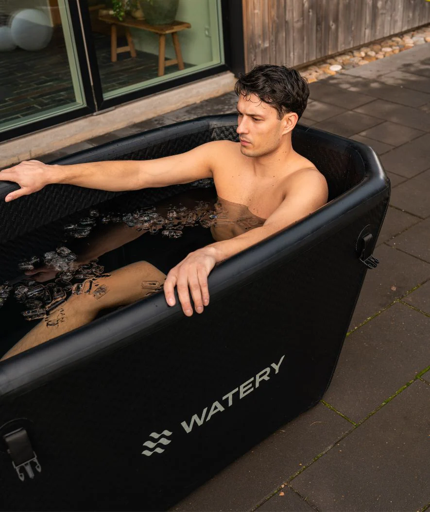 Watery inflatable cold plunge - Ace - Black - Image 6