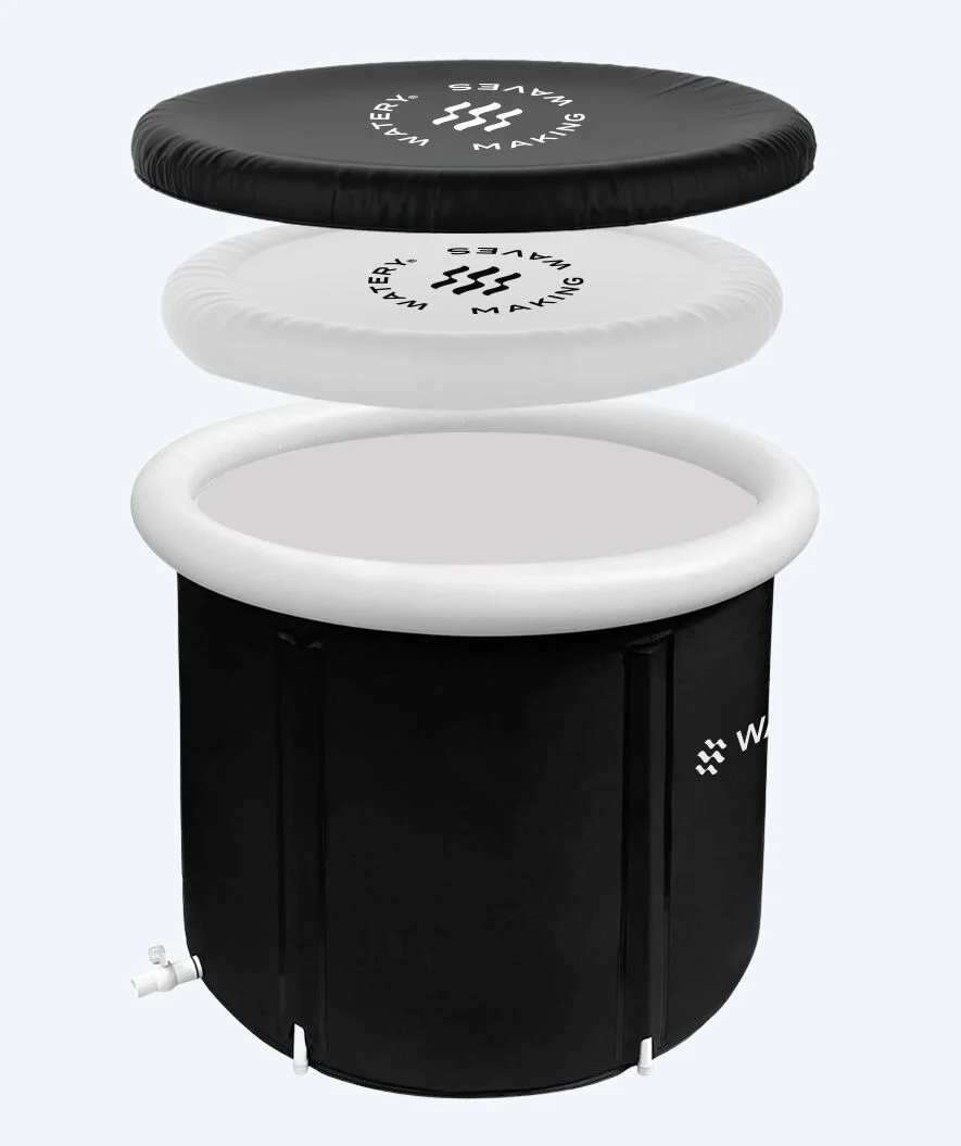 Watery inflatable cold plunge - Hero - Black - Image 25