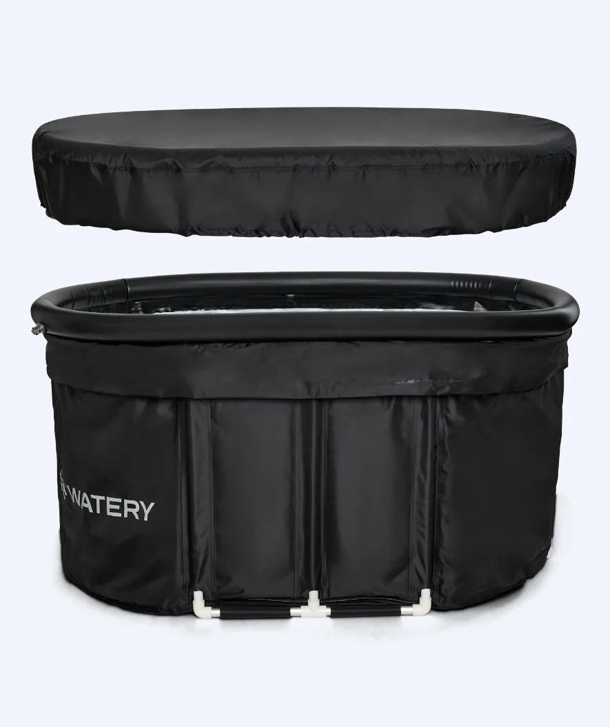 Watery inflatable cold plunge - Hero Max - Black