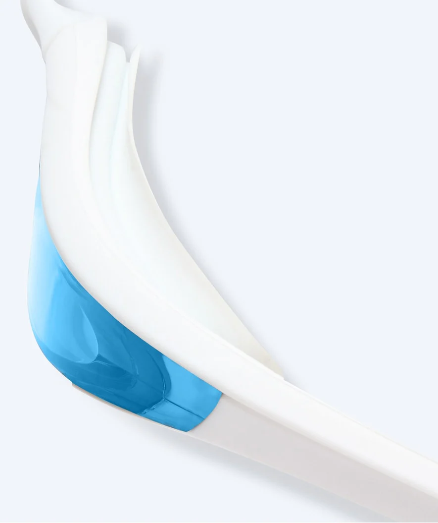 Watery swimming goggles - Instinct Elite Mirror - White/blue - Image 5