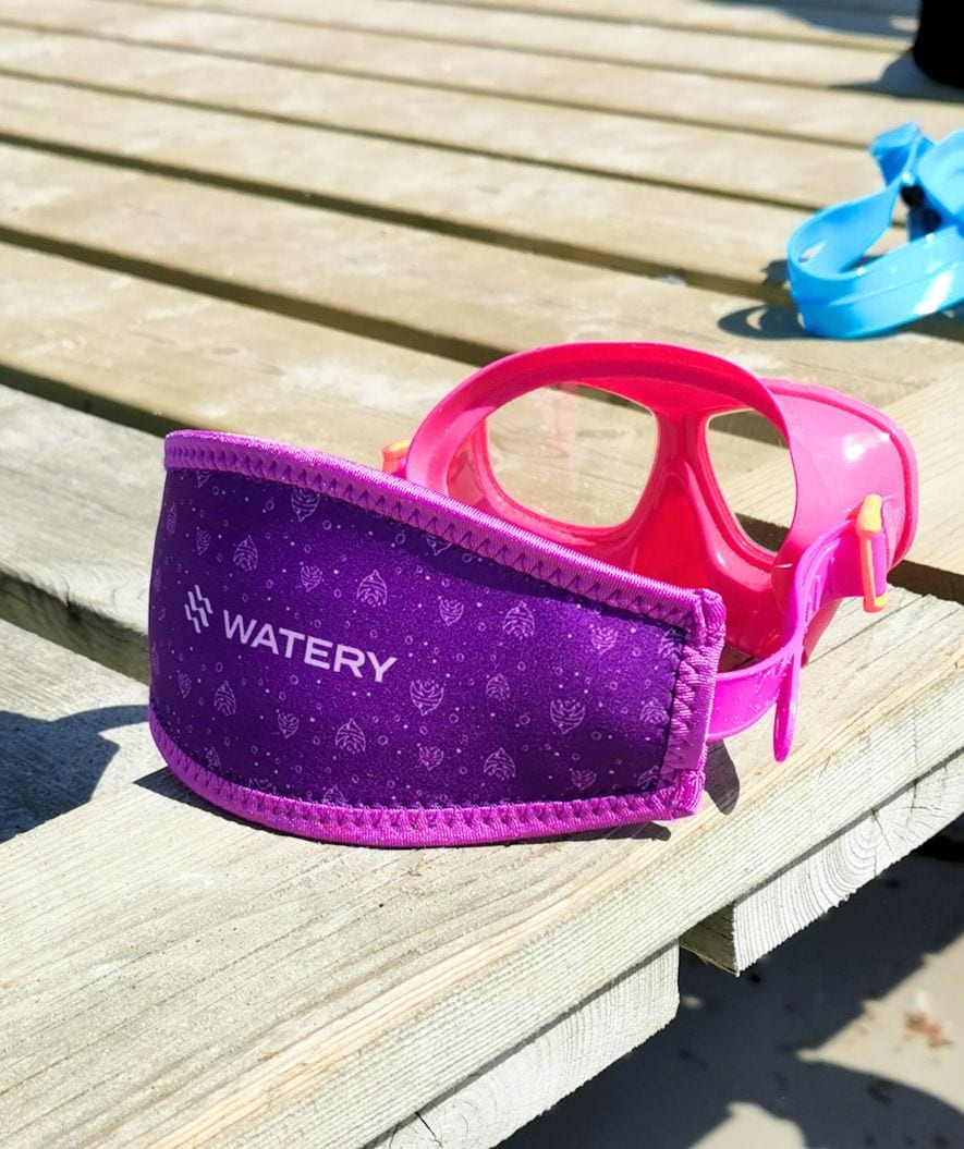 Watery mask strap - Erya - Dark blue - Image 6