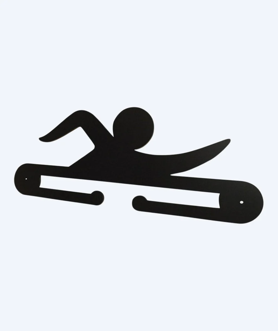 Watery medal holder for swimming (Crawl)