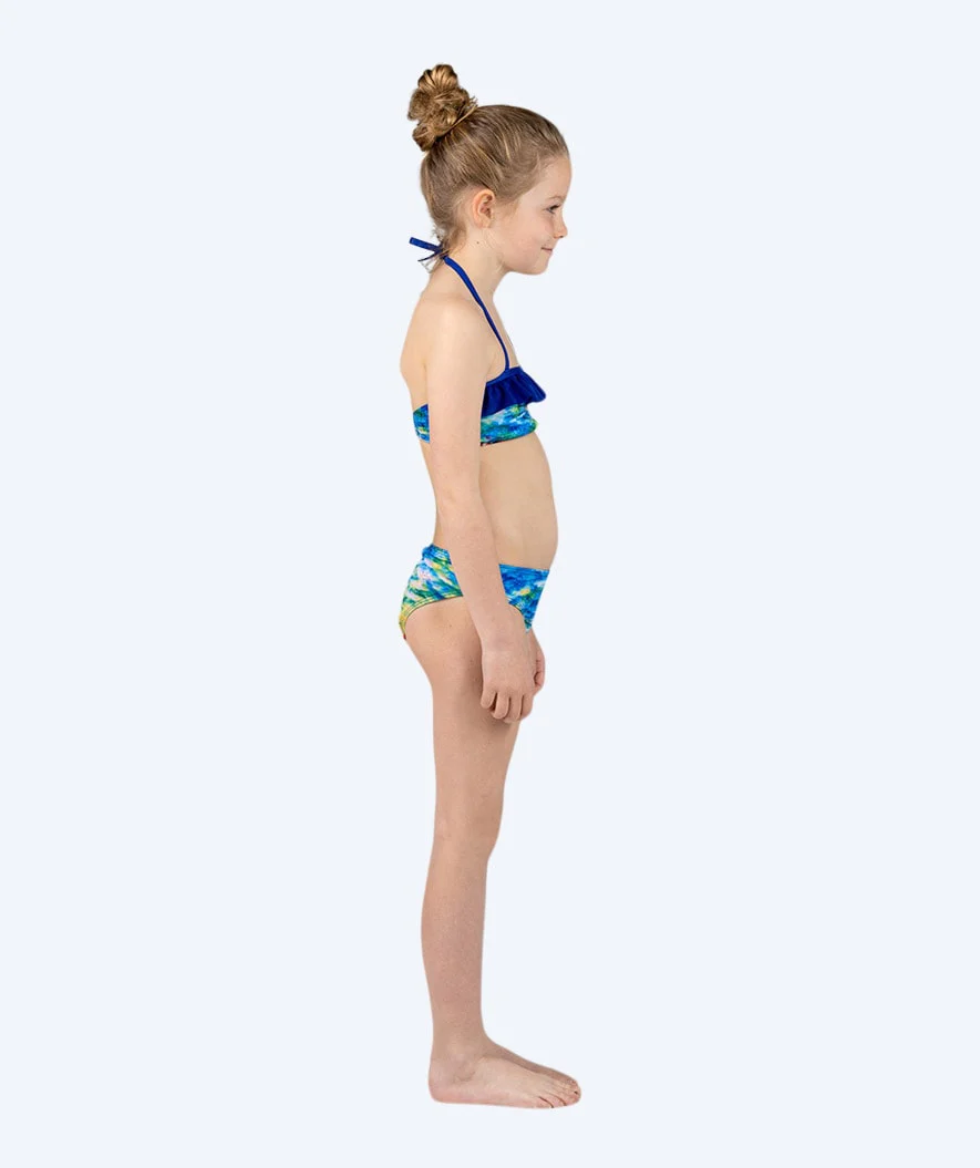 Watery mermaid bikini for kids - Set - Rainbow Bloom - Image 2
