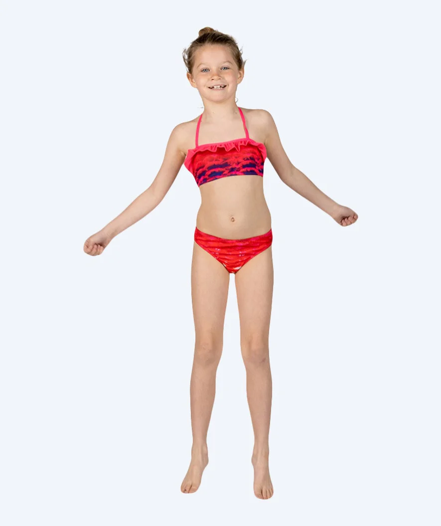 Watery mermaid bikini for kids - Set - Sunrise - Image 5