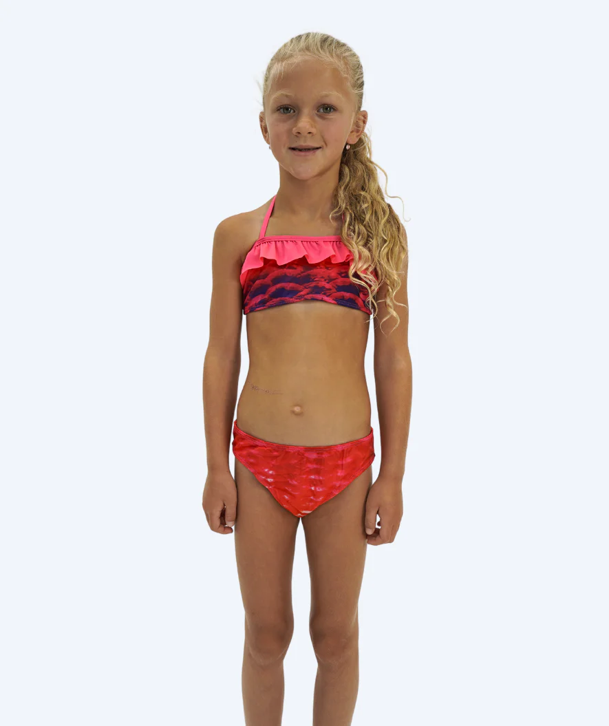 Watery mermaid bikini for kids - Set - Sunrise - Image 6
