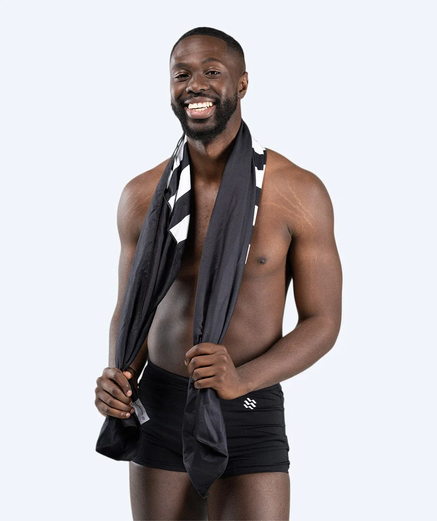 Watery microfiber towel (160 x 80 cm) - Eco Nebraska - Black - Image 15