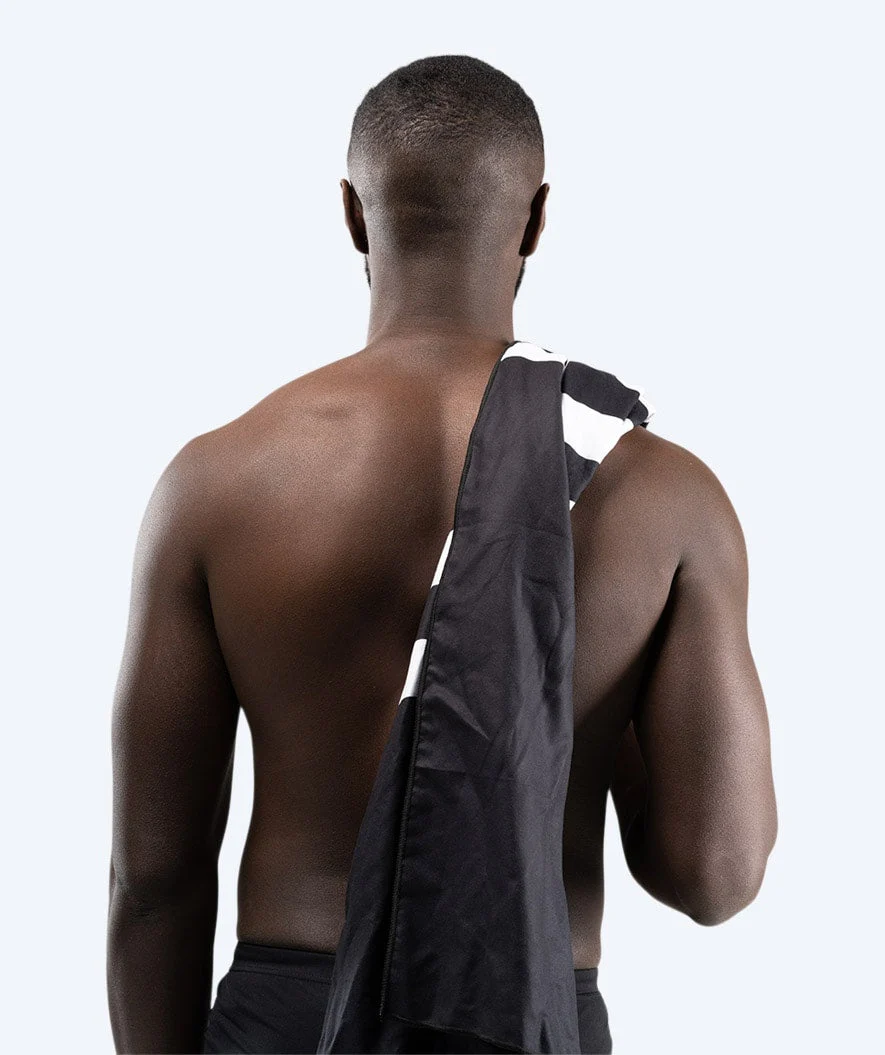 Watery microfiber towel (160 x 80 cm) - Eco Nebraska - Black - Image 16