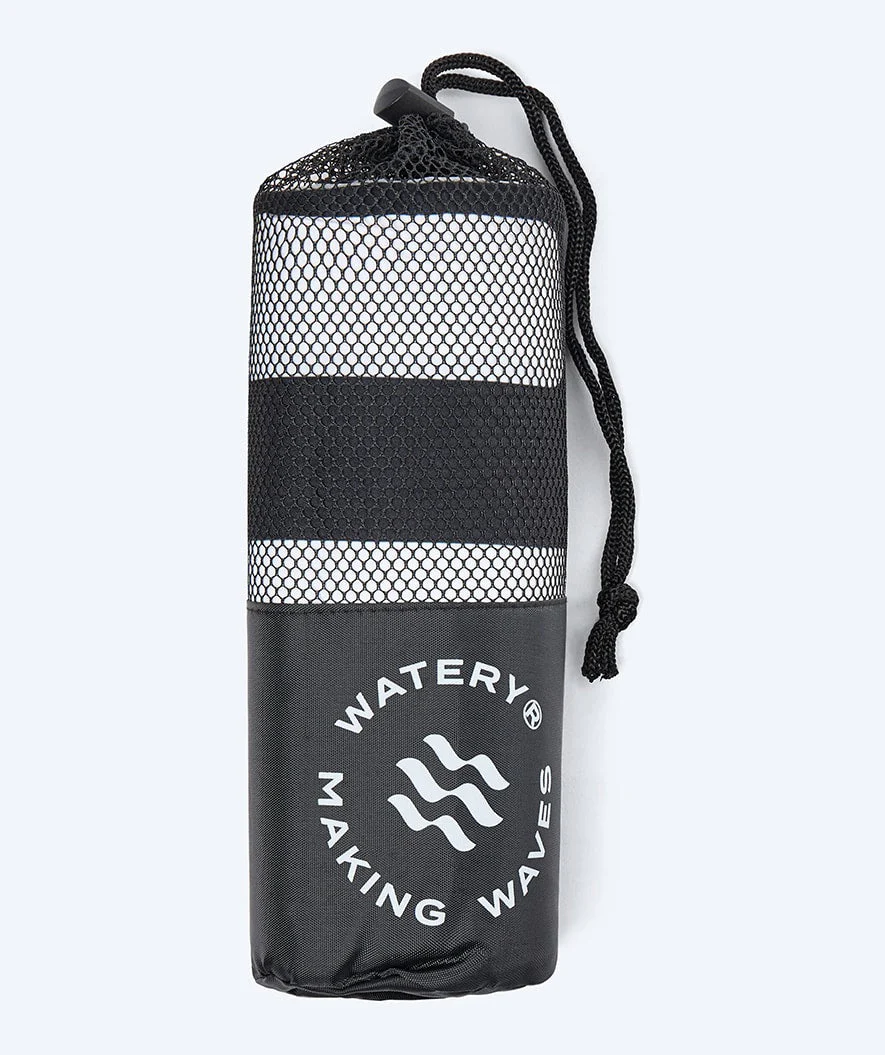 Watery microfiber towel (160 x 80 cm) - Eco Nebraska - Black - Image 3
