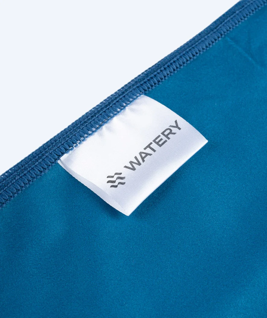 Watery microfiber towel (160 x 80 cm) - Eco Nebraska - Blue - Image 11