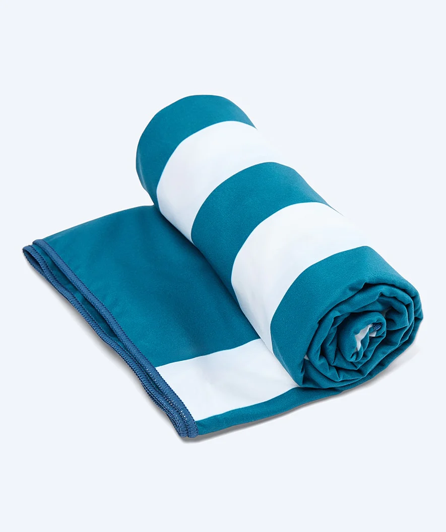 Watery microfiber towel (160 x 80 cm) - Eco Nebraska - Blue - Image 2