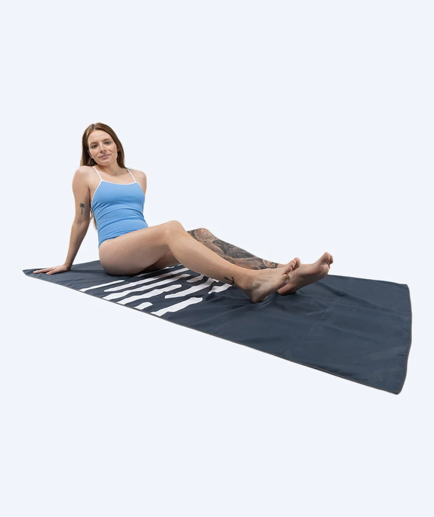 Watery microfiber towel (160 x 80 cm) - Eco Nebraska - Dark blue - Image 16