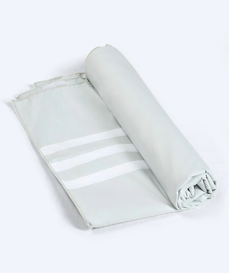 Watery microfiber towel (180 x 200 cm) - Eco Nebraska Family - Sand - Image 2