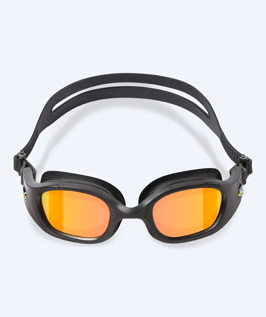 Watery training diving goggles - Clyde Mirror - Black/gold - Image 2
