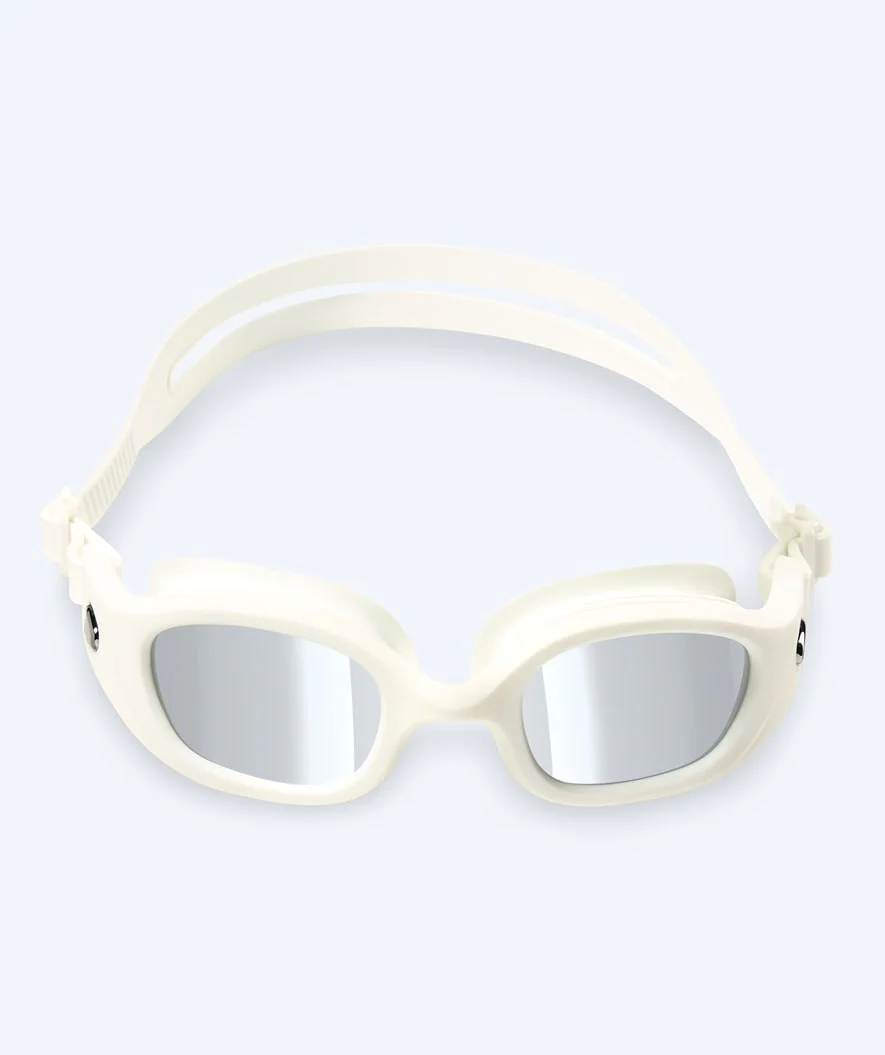 Watery training diving goggles - Clyde Mirror - White/silver - Image 2
