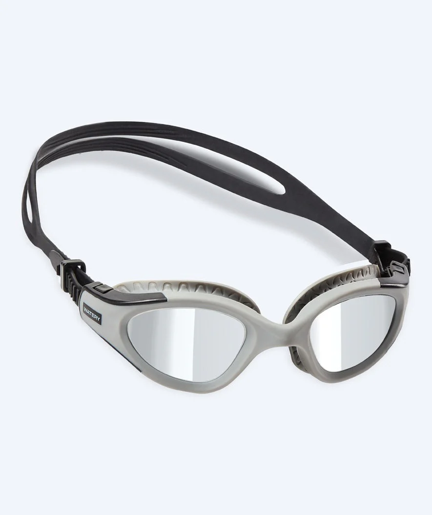 Watery training diving goggles - Kelvin Mirror - Grey/silver