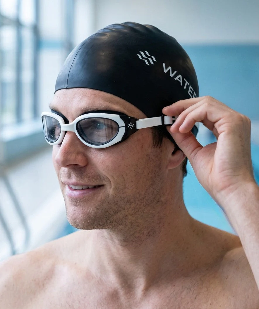 Watery training swimming goggles - Wade Active - Black/clear - Image 4