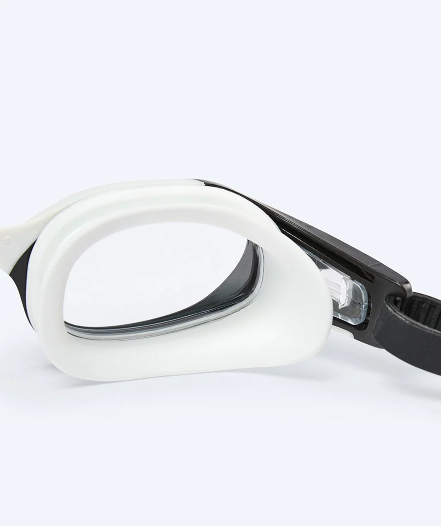 Watery training swimming goggles - Clyde Active - Black/clear - Image 6