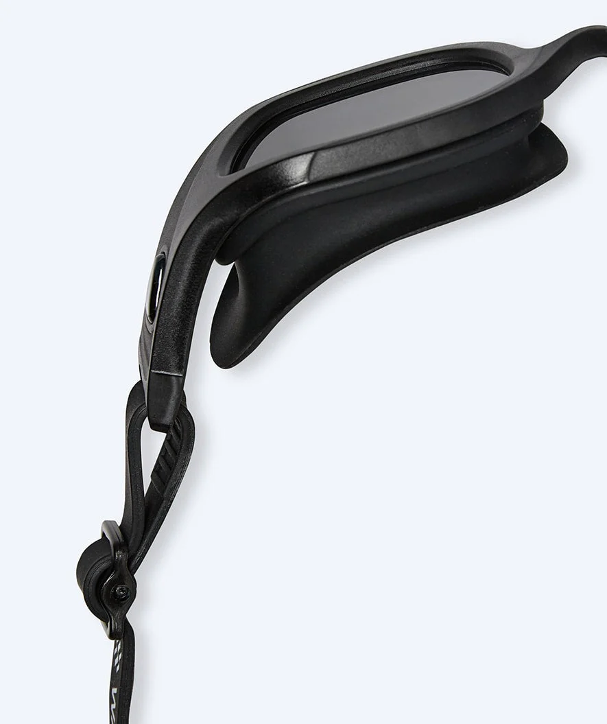 Watery training swimming goggles - Clyde Active - Black (Smoke lens) - Image 7