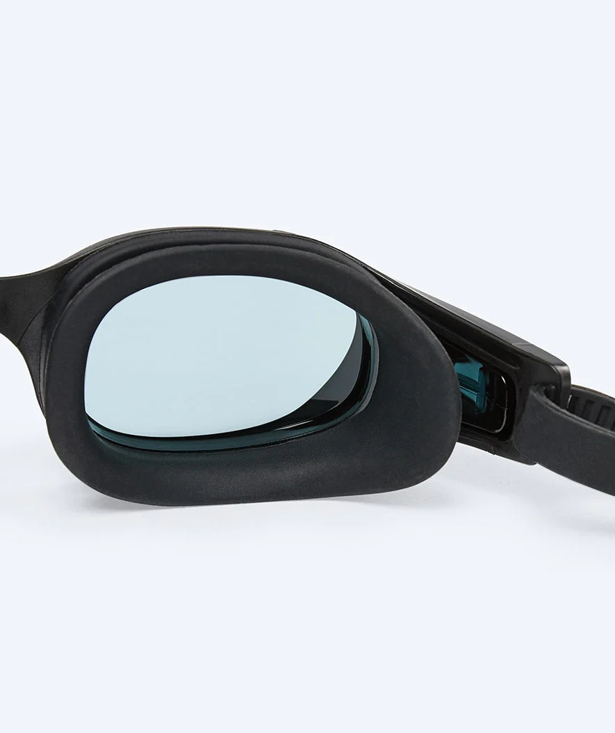 Watery training swimming goggles - Clyde Active - Black (Smoke lens) - Image 8